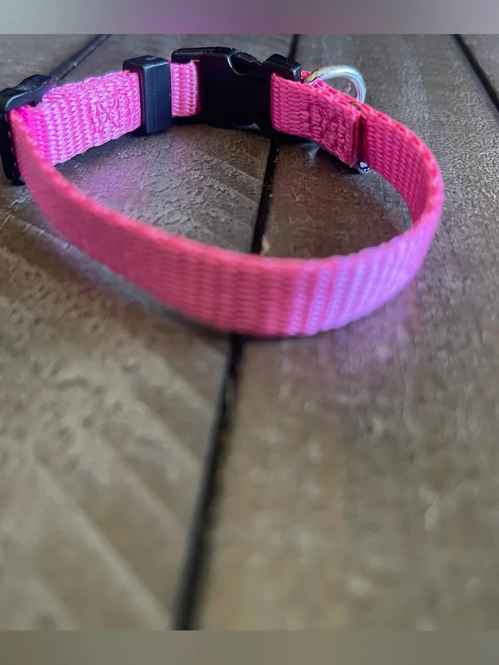 Adjustable Pink and Red Dog Collar & Harness Set - Stylish Pet Accessories